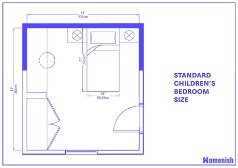 standard bedroom size in meters|Average Bedroom Size and Layout Guide (with 9 .